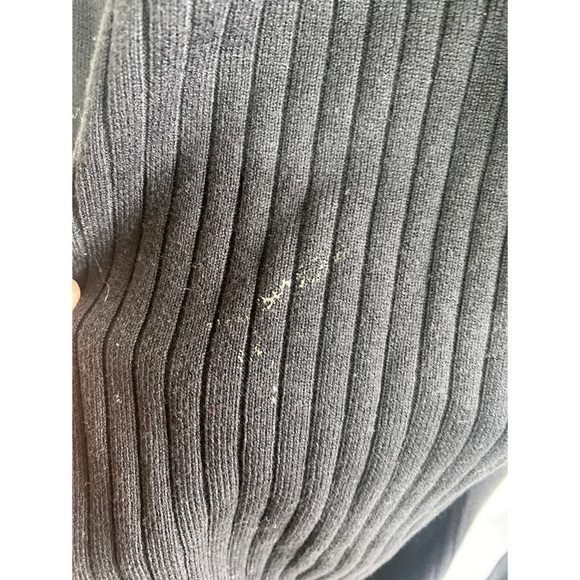 Talbots Petite Ribbed Long Sleeve Open Front Cardigan - Picture 5 of 10